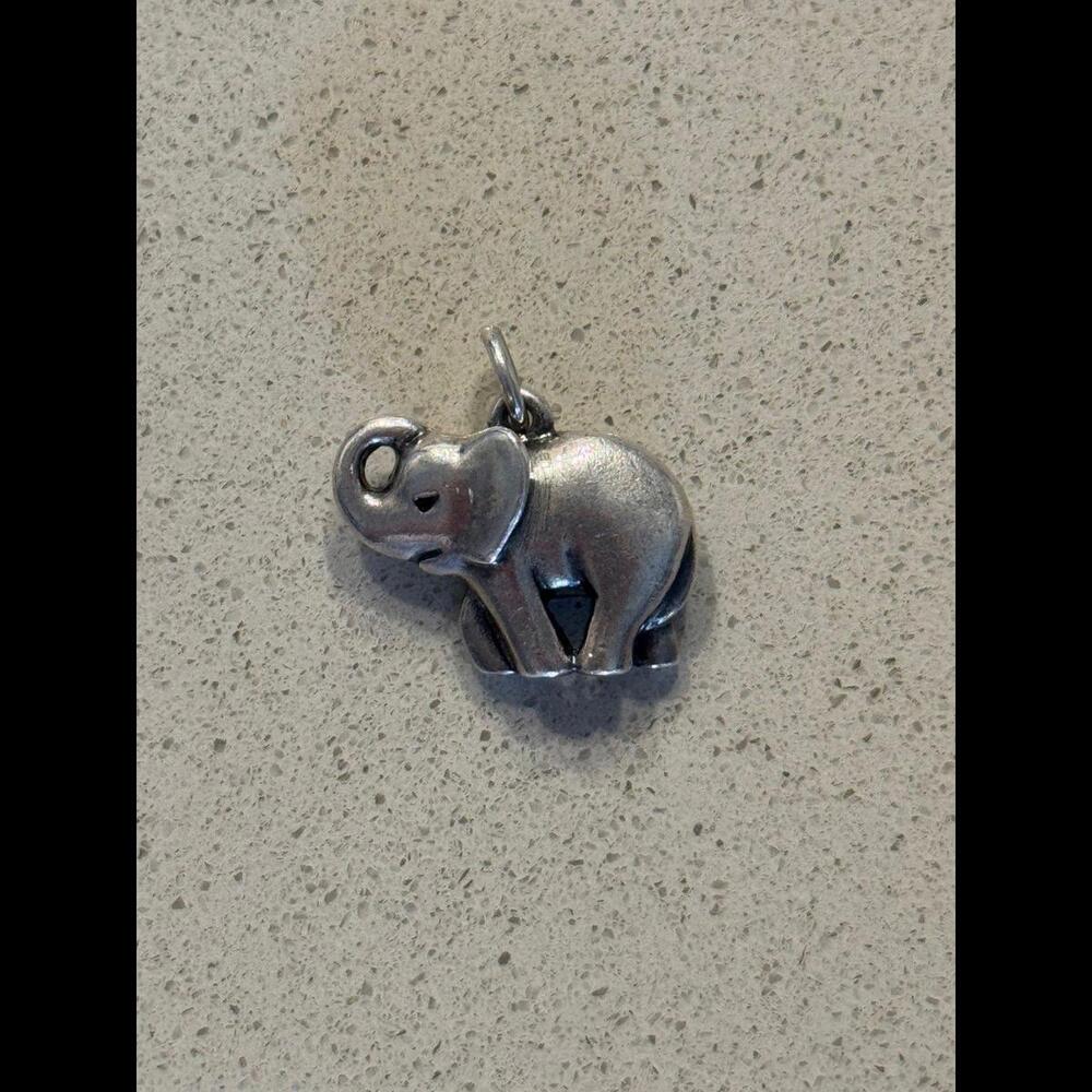 James Avery Elephant Sterling Silver 925 Charm